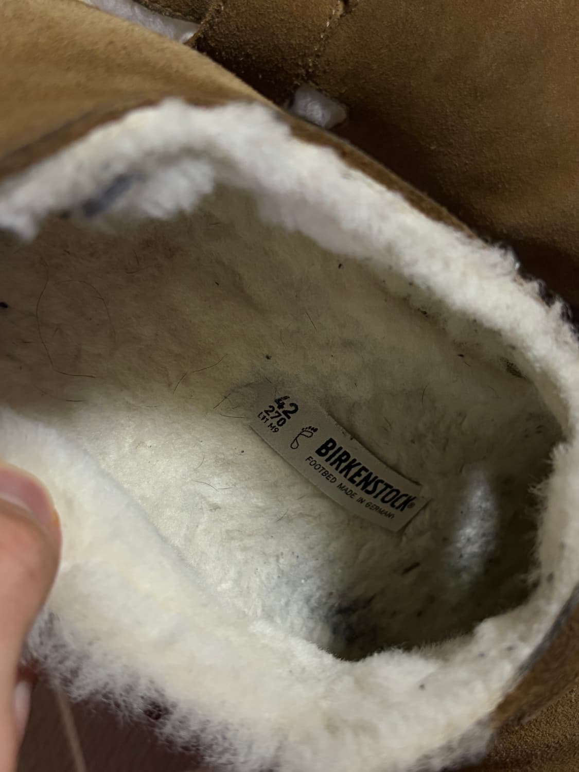 버켄스탁 안감 퍼 제품 42 상품이미지4