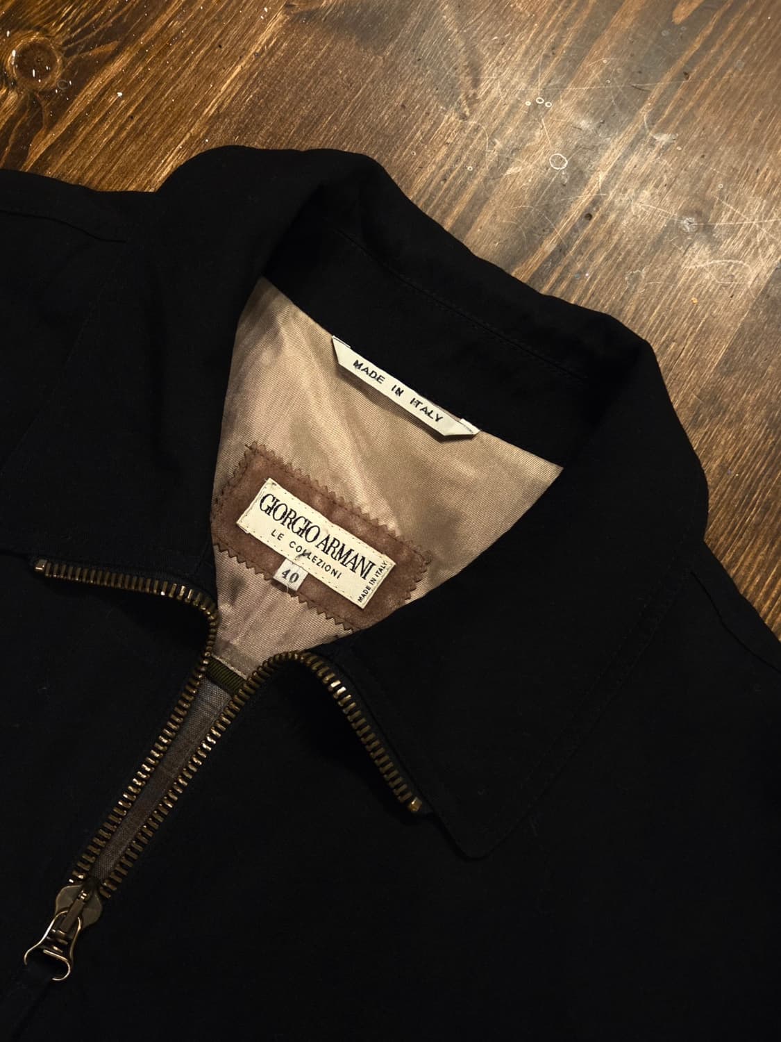 90'S 조르지오 아르마니 클래식 블루종  상품이미지8