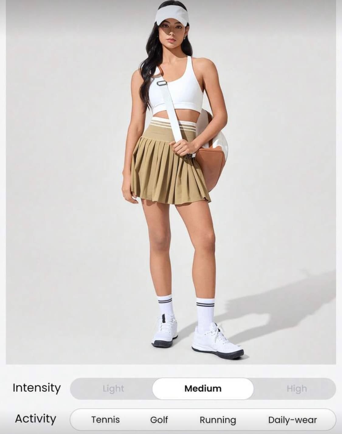 플리츠 스커트 M 상품이미지7