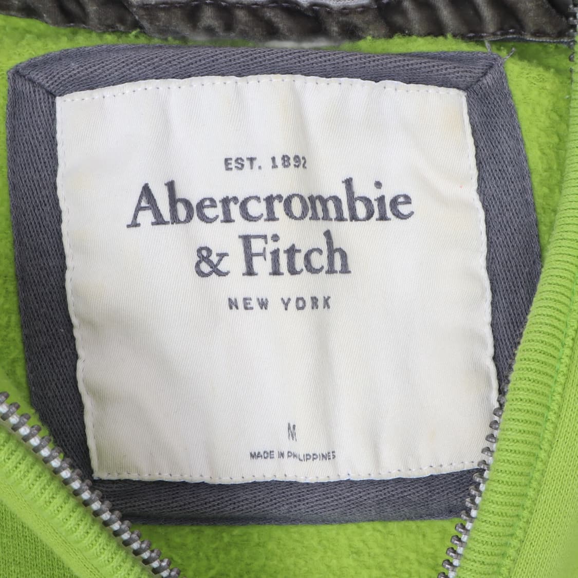 아베크롬비 라이트그린 피치 ny 후드집업 상품이미지7