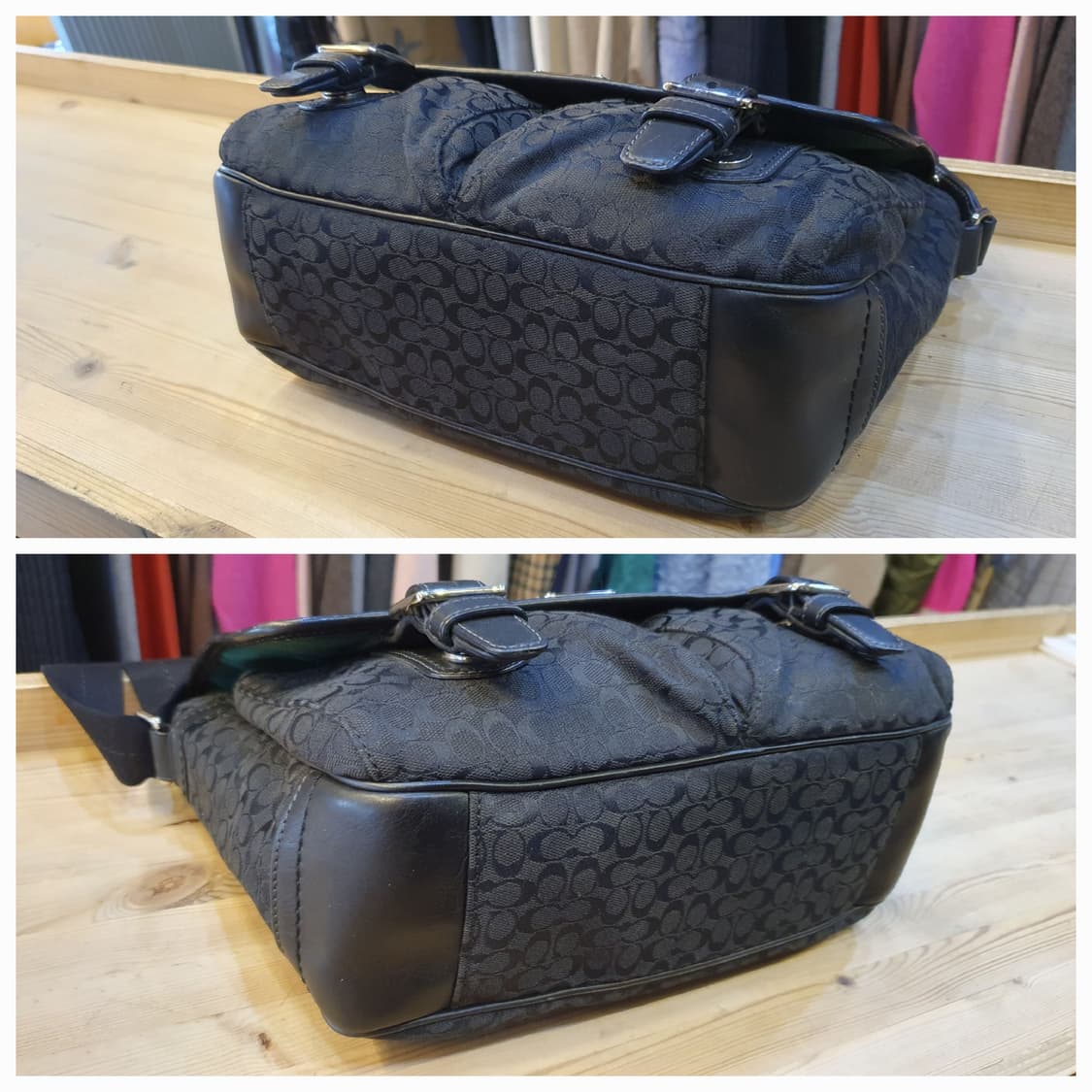 코치 캔버스 메신저백  상품이미지5