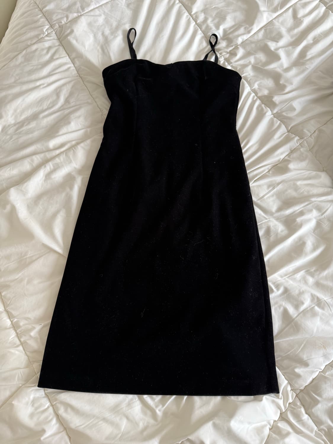 베니토 벨벳 나시 롱 뷔스티에 원피스 상품이미지1