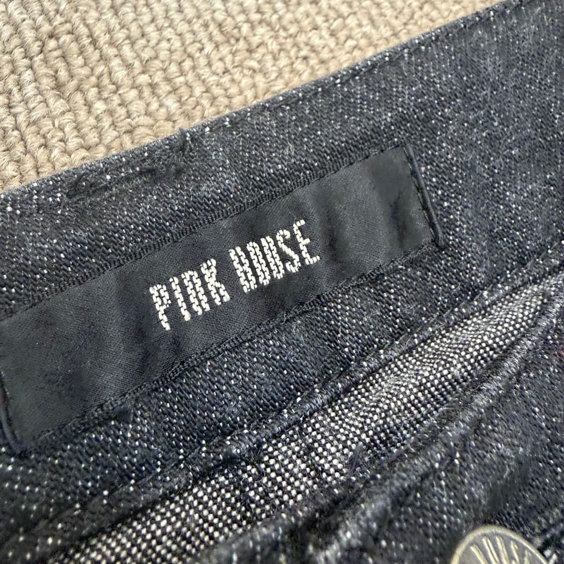 PINK HOUSE japan 핑크하우스 우먼스 레이스 블랙진 데님 상품이미지3