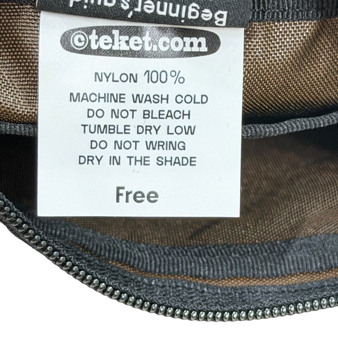 TEKET 테켓 브라운 썸머 아워스 나일론 크로스백 가방 상품이미지6