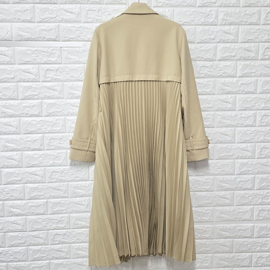 택포// 산드로 Sandro 플리츠 트렌치코트 M 상품이미지4