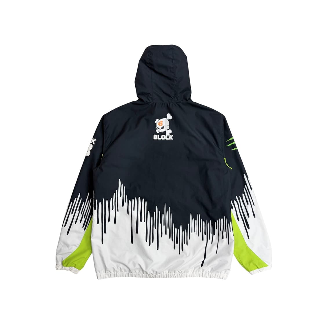 DC 슈즈 X 몬스터 에너지 레이싱 비람막이 자켓 오버핏 xl 상품이미지2