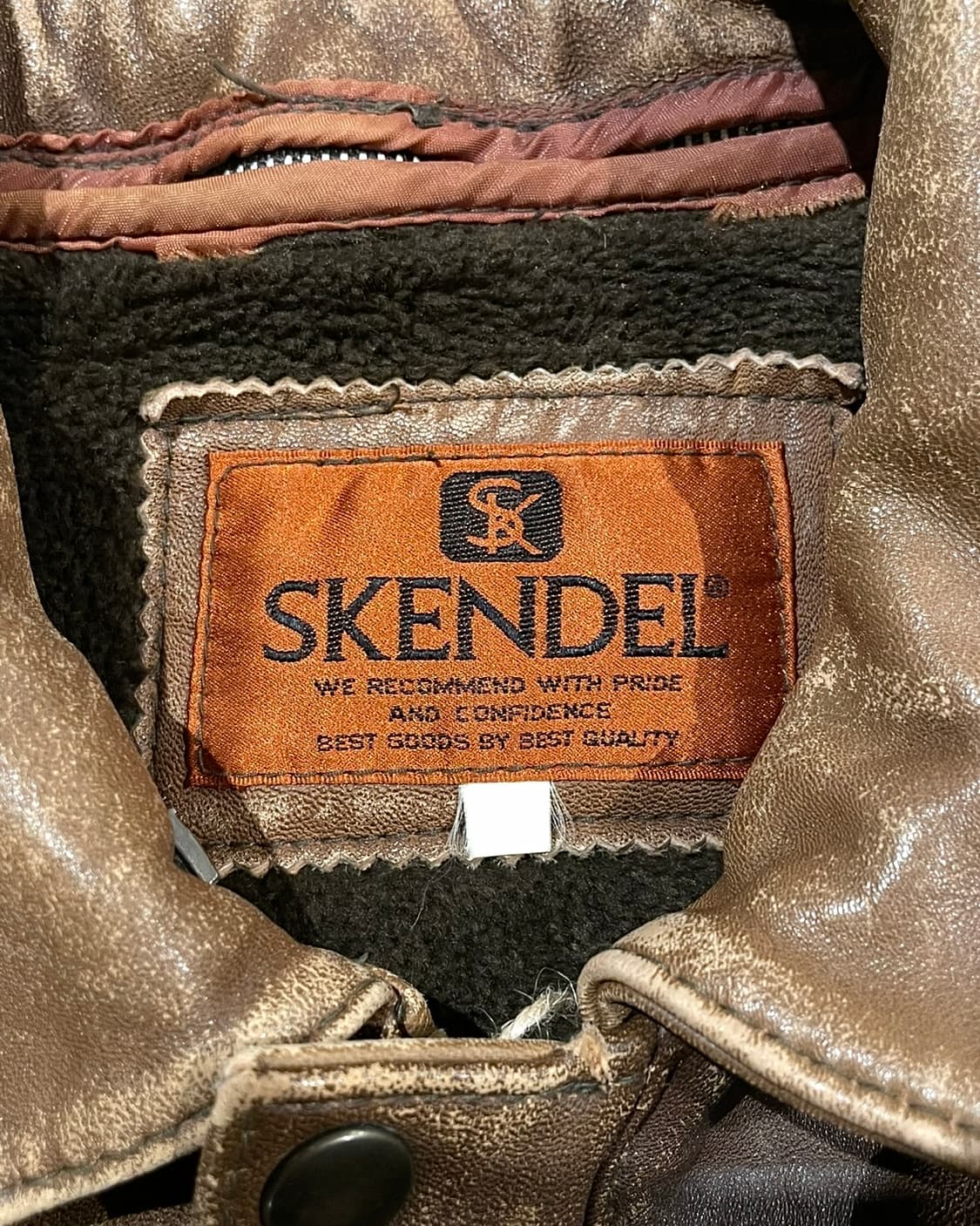 Skendel 램스킨 레더 재킷(B5088) 상품이미지9