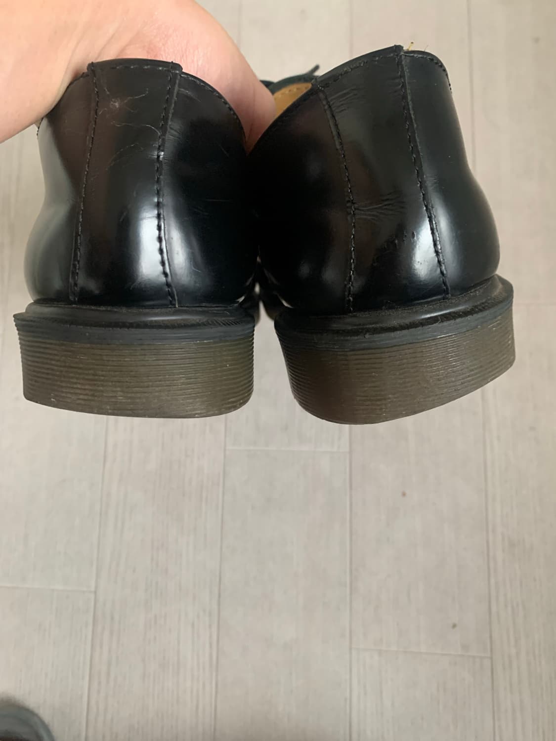 닥터마틴 x 라프시몬스 블랙 더비 슈즈 상품이미지5