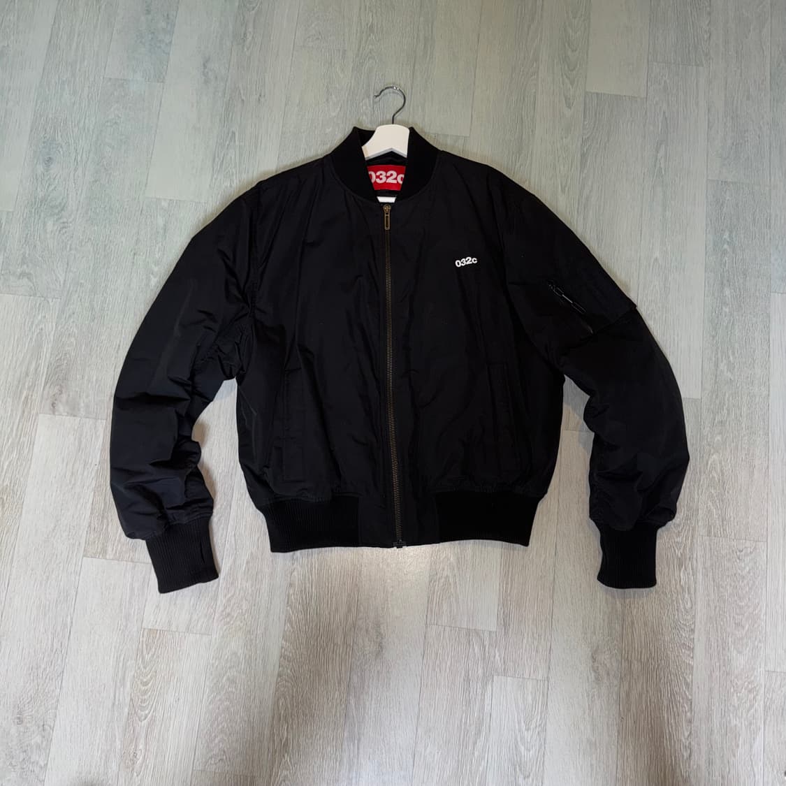 032c 로고 프린팅 봄버 (s) 상품이미지4