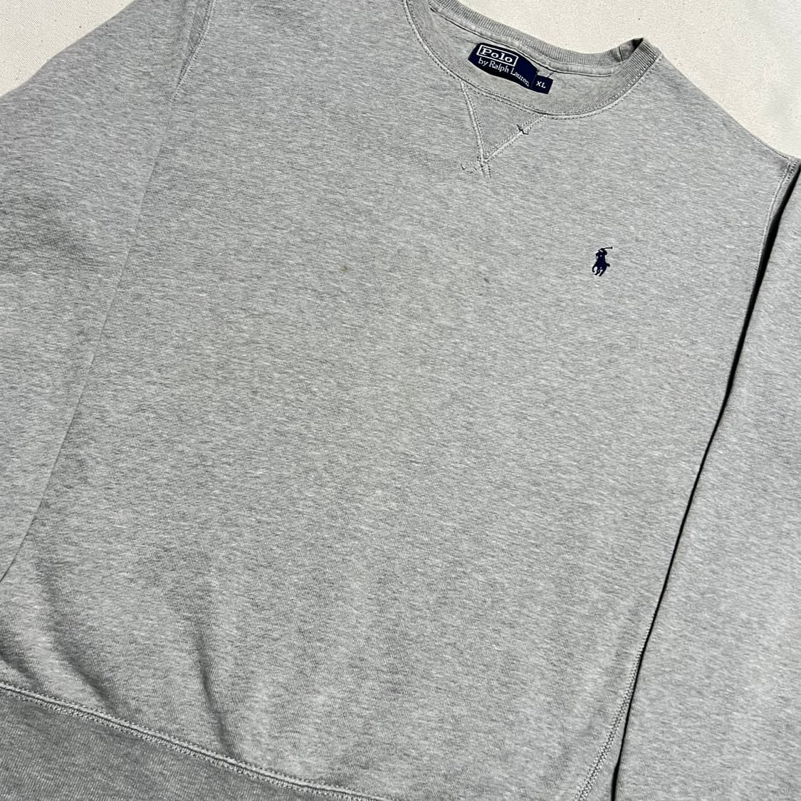 XL 폴로랄프로렌 그래이 기모 맨투맨  상품이미지6