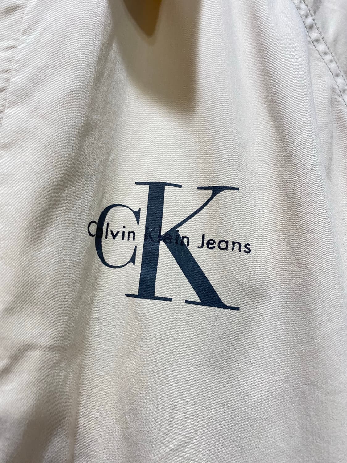 Calvin Klein 캘빈클라인 코튼 코치자켓 100 상품이미지3