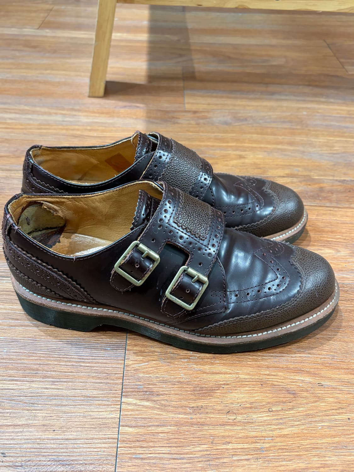 Dr. Martens Double Monk Strap Wing Tip 상품이미지3