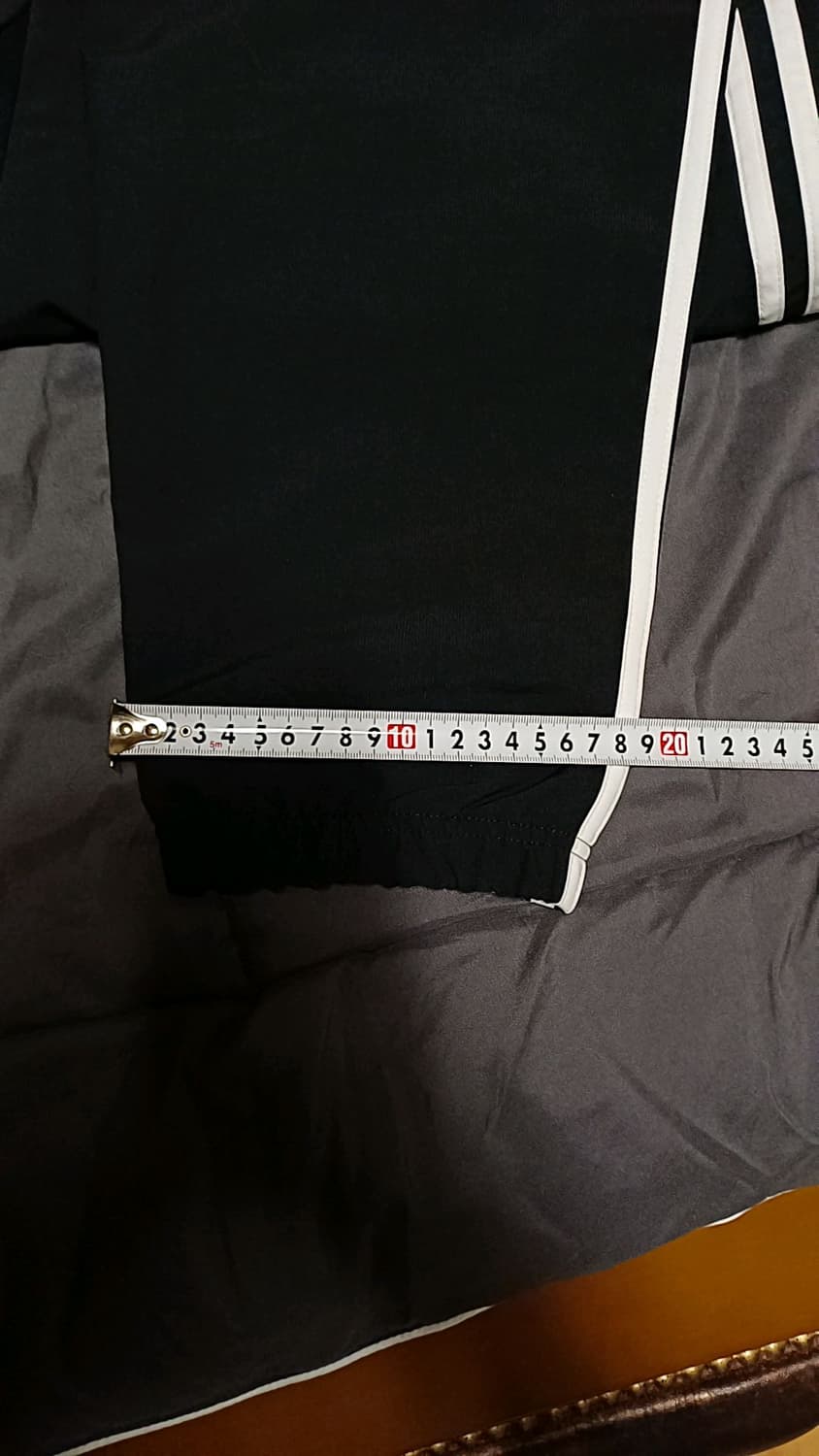 아디다스 얇은바람막이팬츠 37인치 기장103 상품이미지7