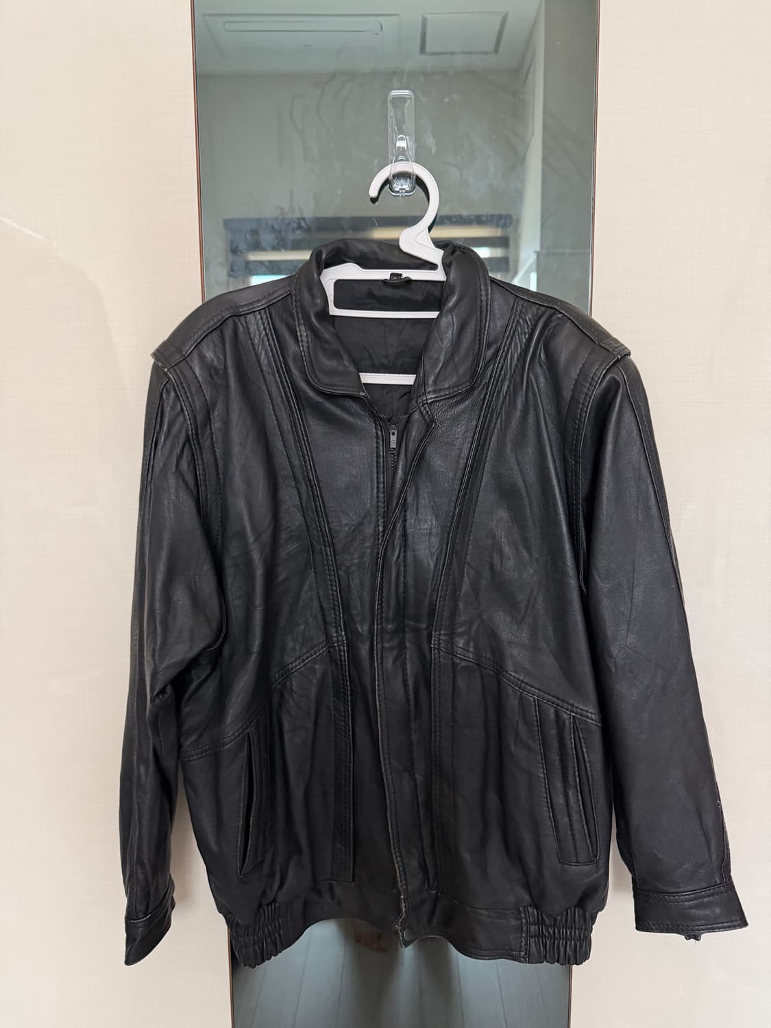 빈티지 레더 자켓 상품이미지2