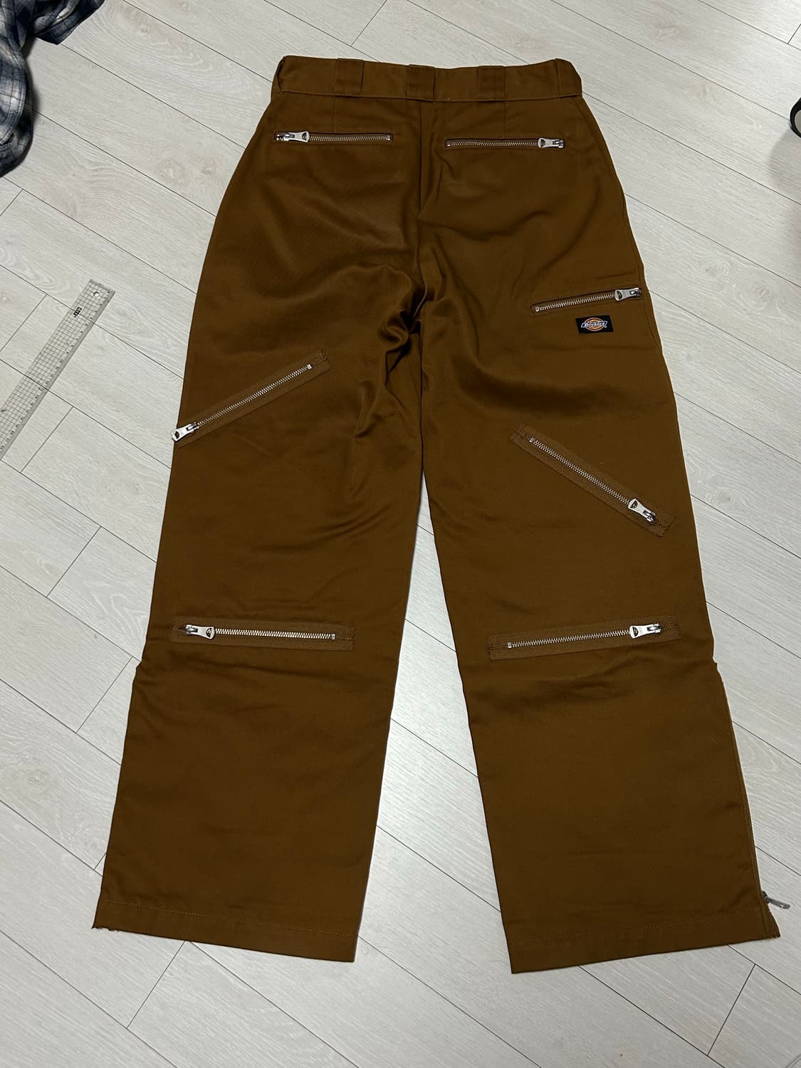 MYne x Dickies 더블니 지퍼 팬츠 s size 상품이미지4
