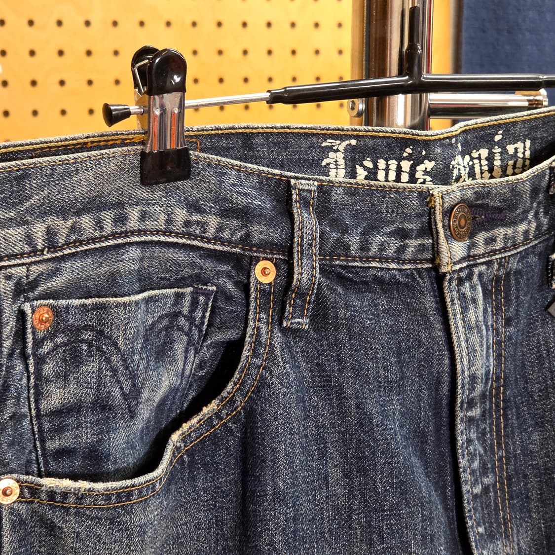 리바이스 512 워싱 세미 와이드 데님 팬츠 상품이미지9