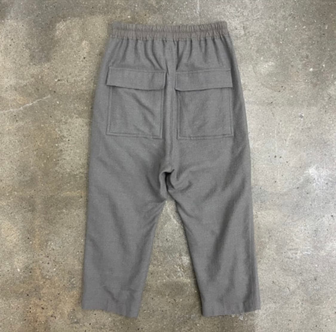 릭오웬스 드로스트링 크롭 팬츠 상품이미지2