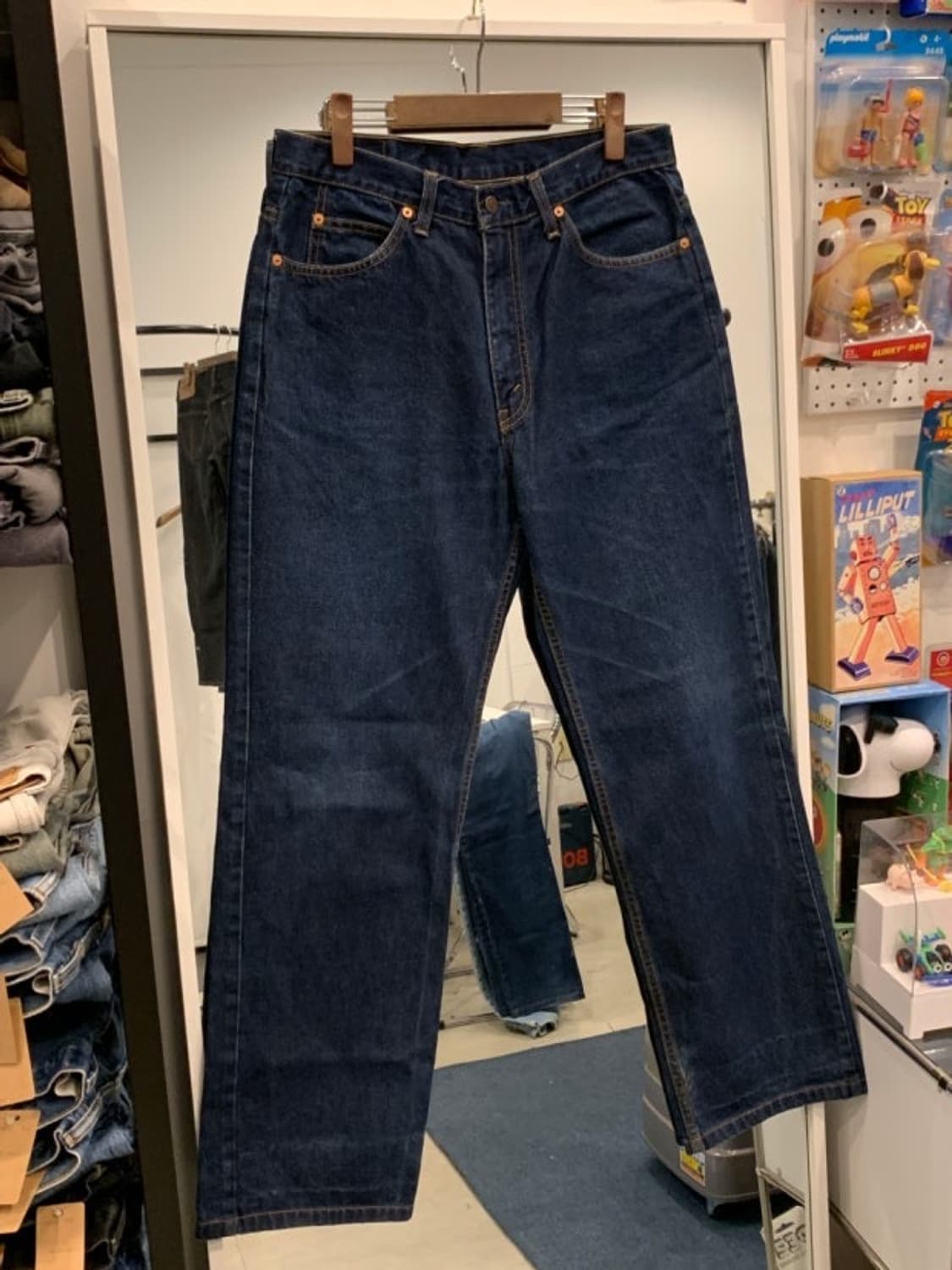 90‘s 리바이스 220 오렌지택 데님 상품이미지1