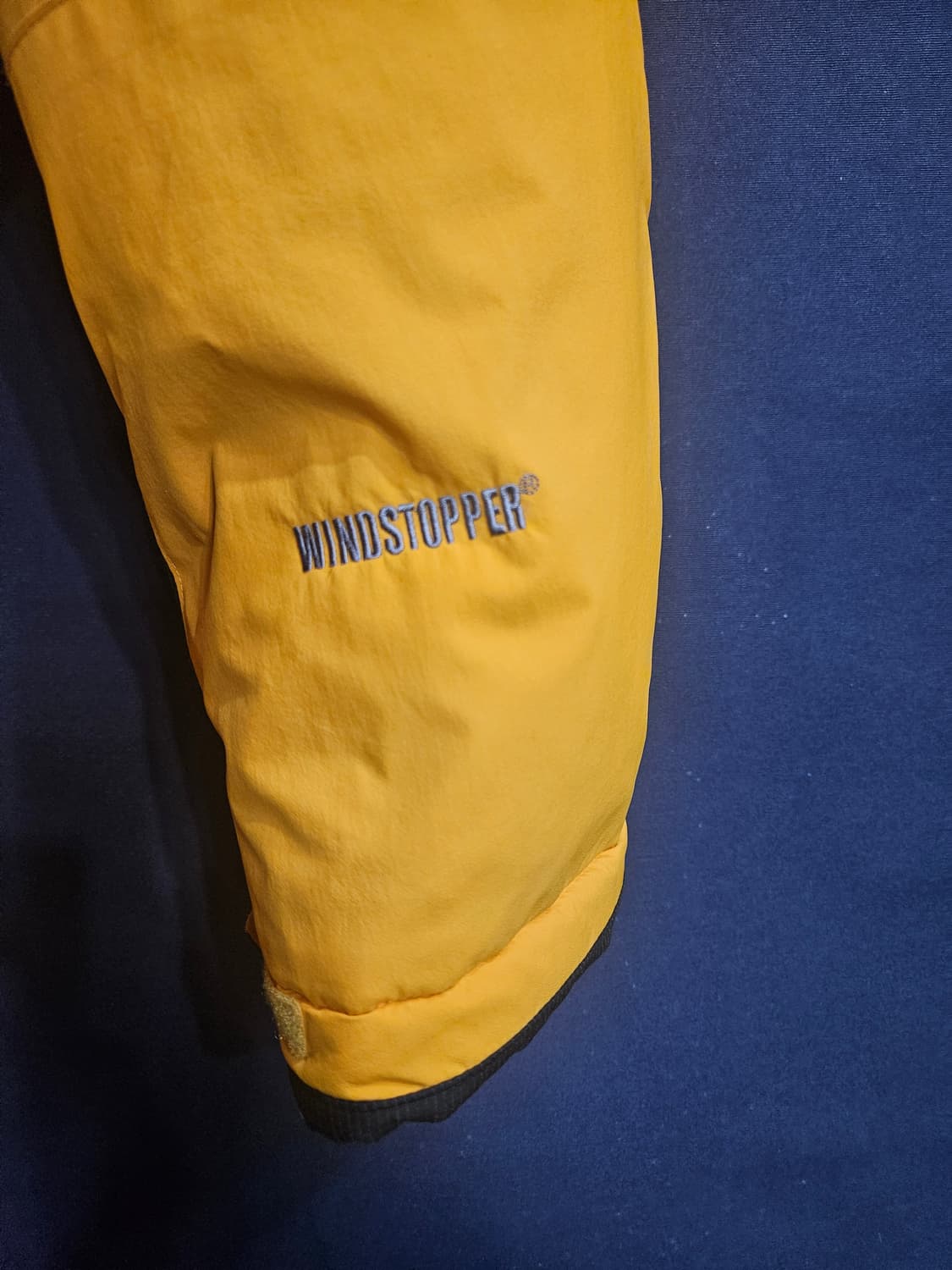 밀레 윈드스토퍼 옐로우 남성 105 구스다운 대장급 패딩  상품이미지5