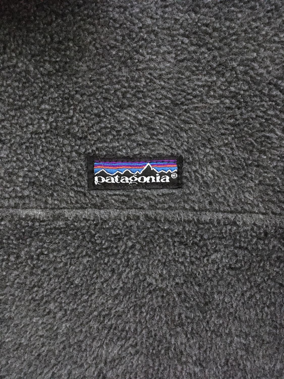 90s USA made Anthracite Synchilla Snap-t 상품이미지4
