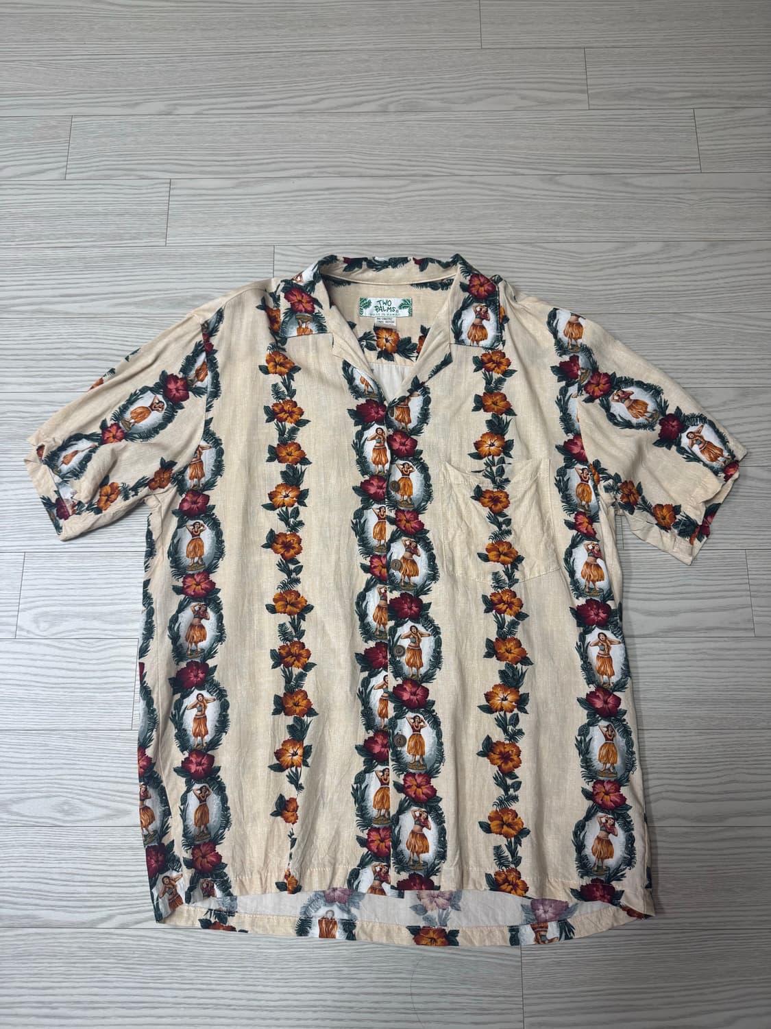 투팜즈 하와이안 셔츠  M사이즈 상품이미지2