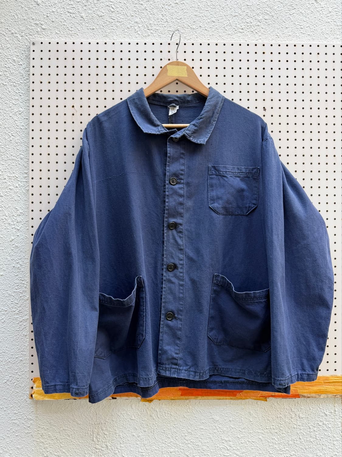 1980s USSR ORIGINAL GREYBLUE 빈티지 프렌치워크자켓 상품이미지1