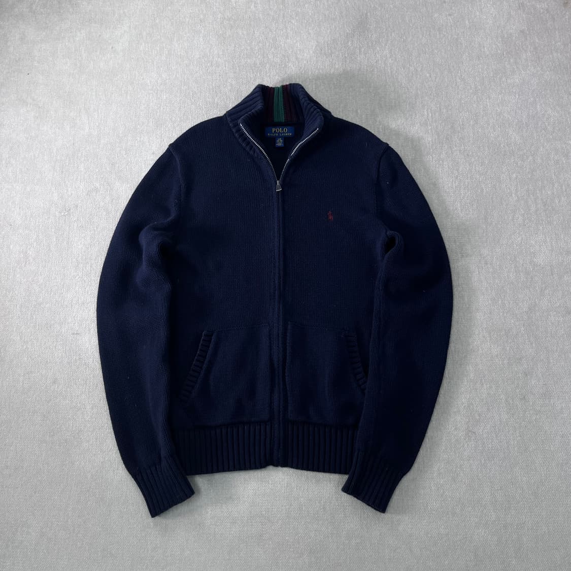 95 폴로 랄프로렌 스몰포니 니트 집업 상품이미지1