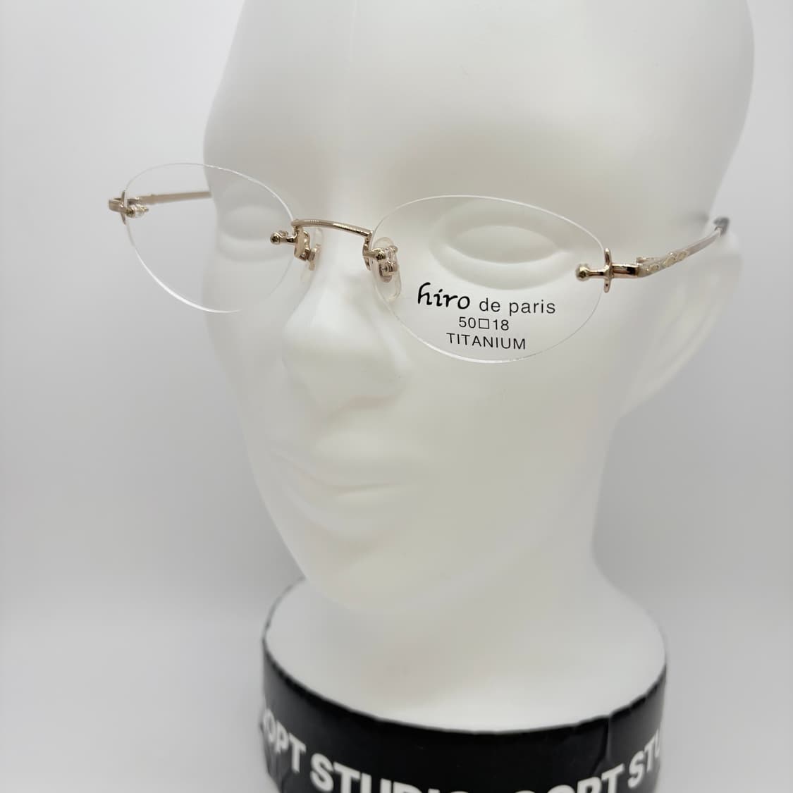 HIRO DE PARIS 골드 오벌 무테 상품이미지6
