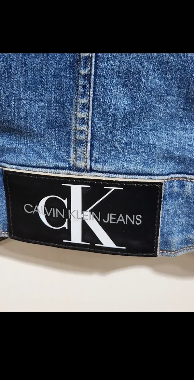 (XL) 캘빈클라인 데님자켓 스판 CK 청자켓 빈티지  상품이미지6