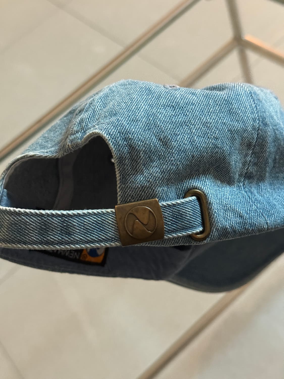 (Calvin Klein) 캘빈 클라인 데님 볼캡 상품이미지4