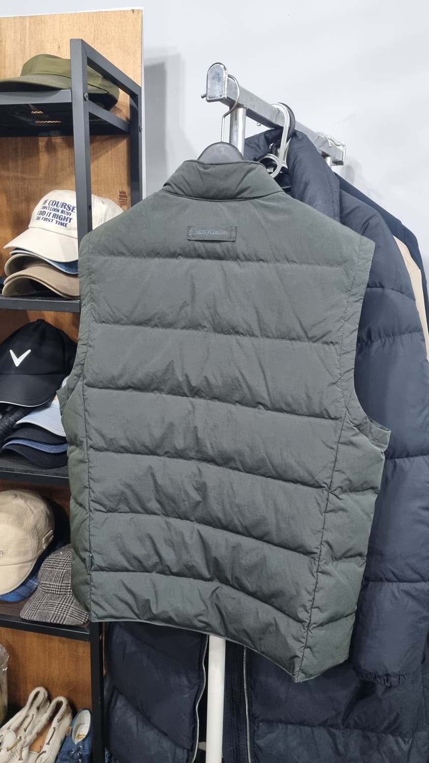 kolon) 헨리코튼 거위털 패딩 남성용 베스트 105 컨디션10/9 상품이미지2