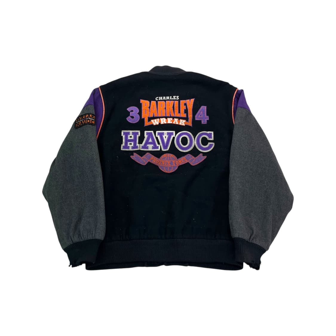 105 나이키 90s 찰스 바클리 릭헤벅 울 바시티 자켓 상품이미지2