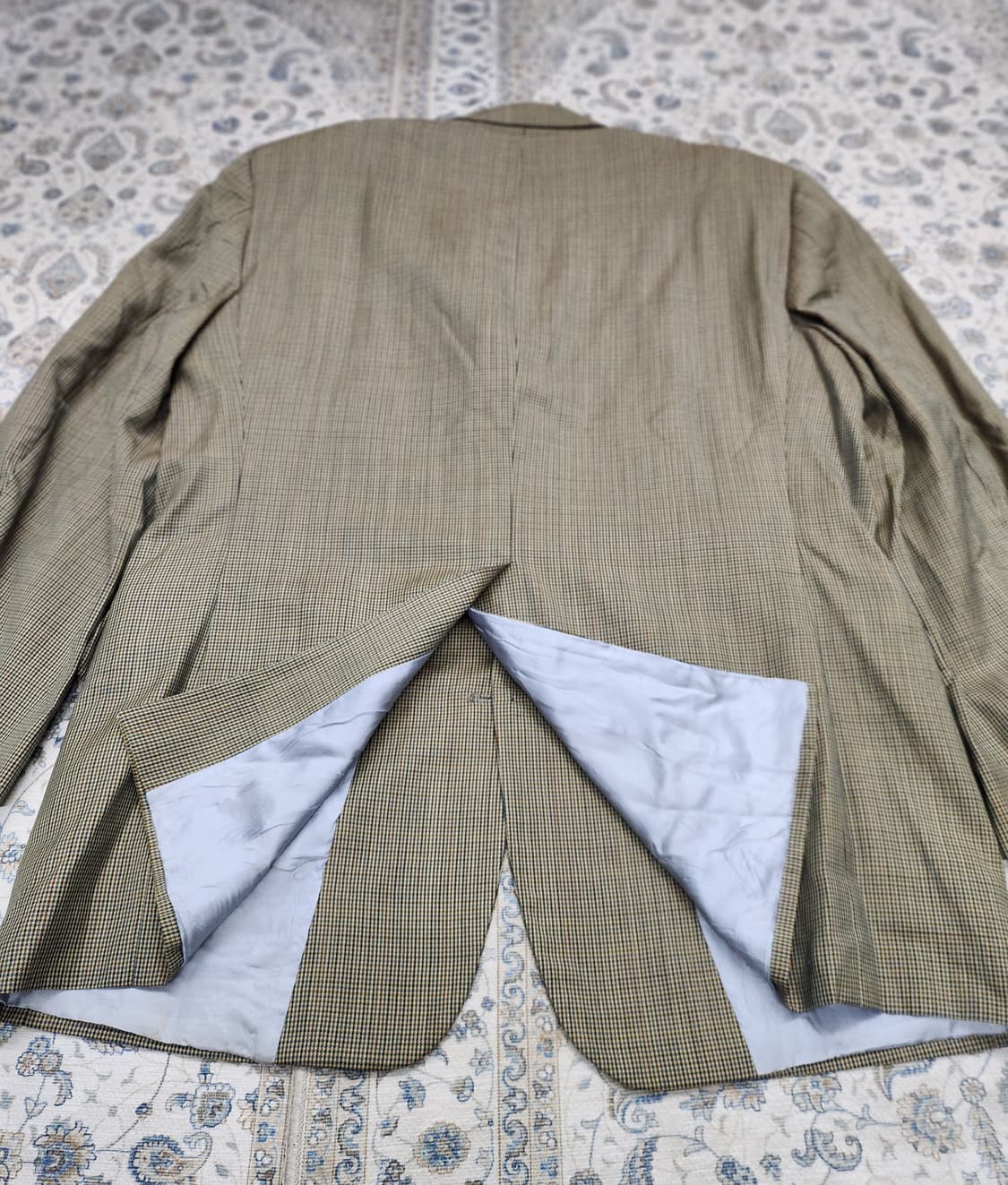 아쿠아스큐텀 체크 블레이져 (105-107) 상품이미지4