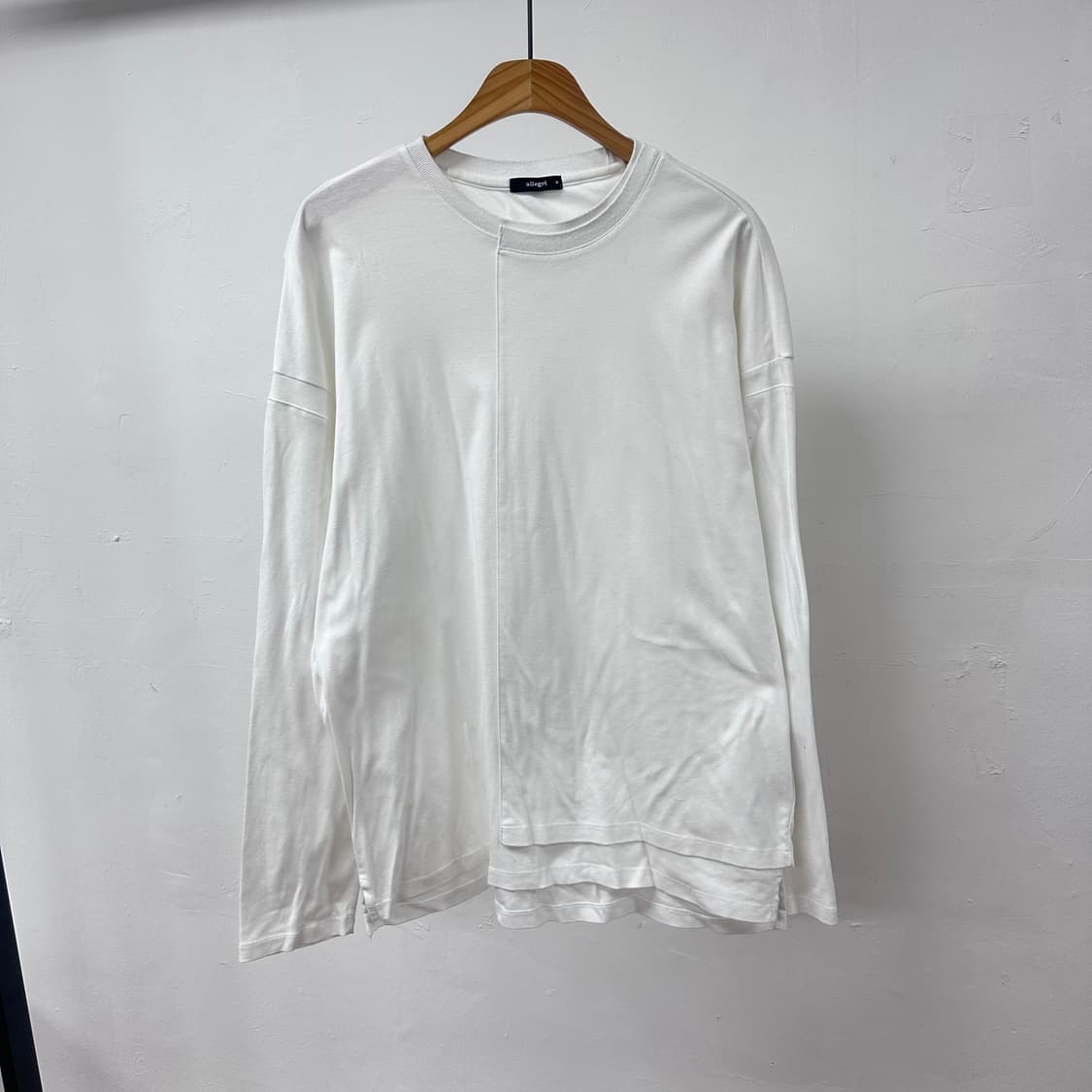 allegri 알레그리 레이어드 루즈핏 긴팔 티셔츠 M(100) J33 상품이미지1