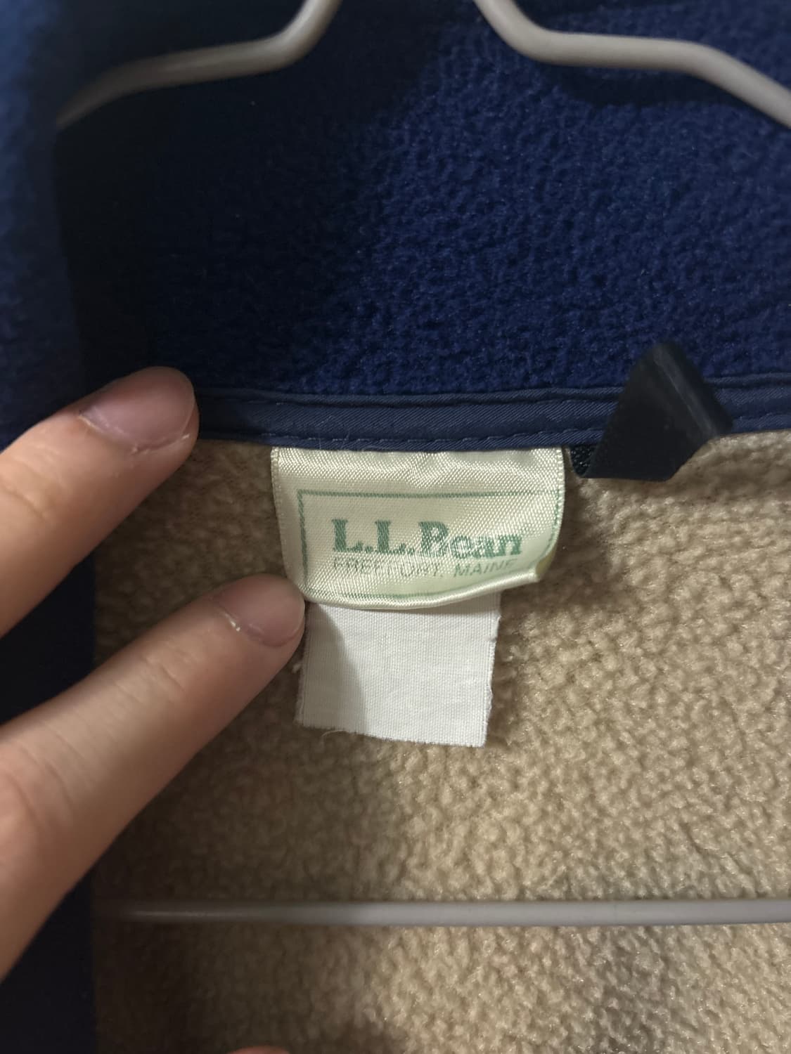 90s LL bean 풀오버 플리스 상품이미지4