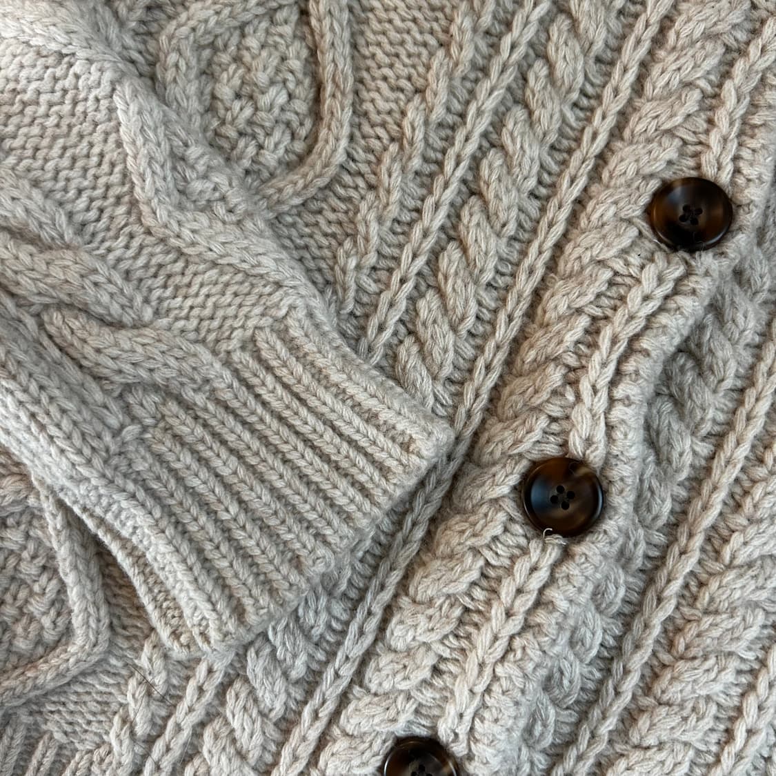 흰순이 가디건 상품이미지2