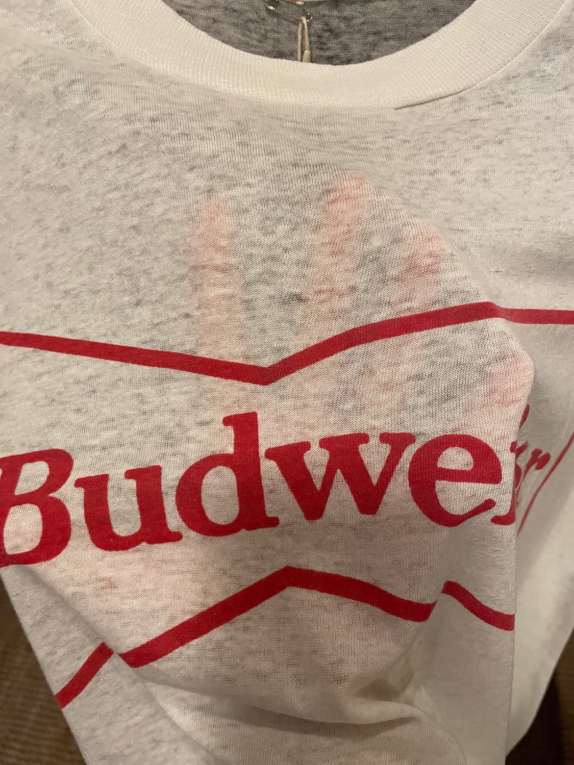 1980-90's Vintage Budweiser Logo T-Shirt 상품이미지7