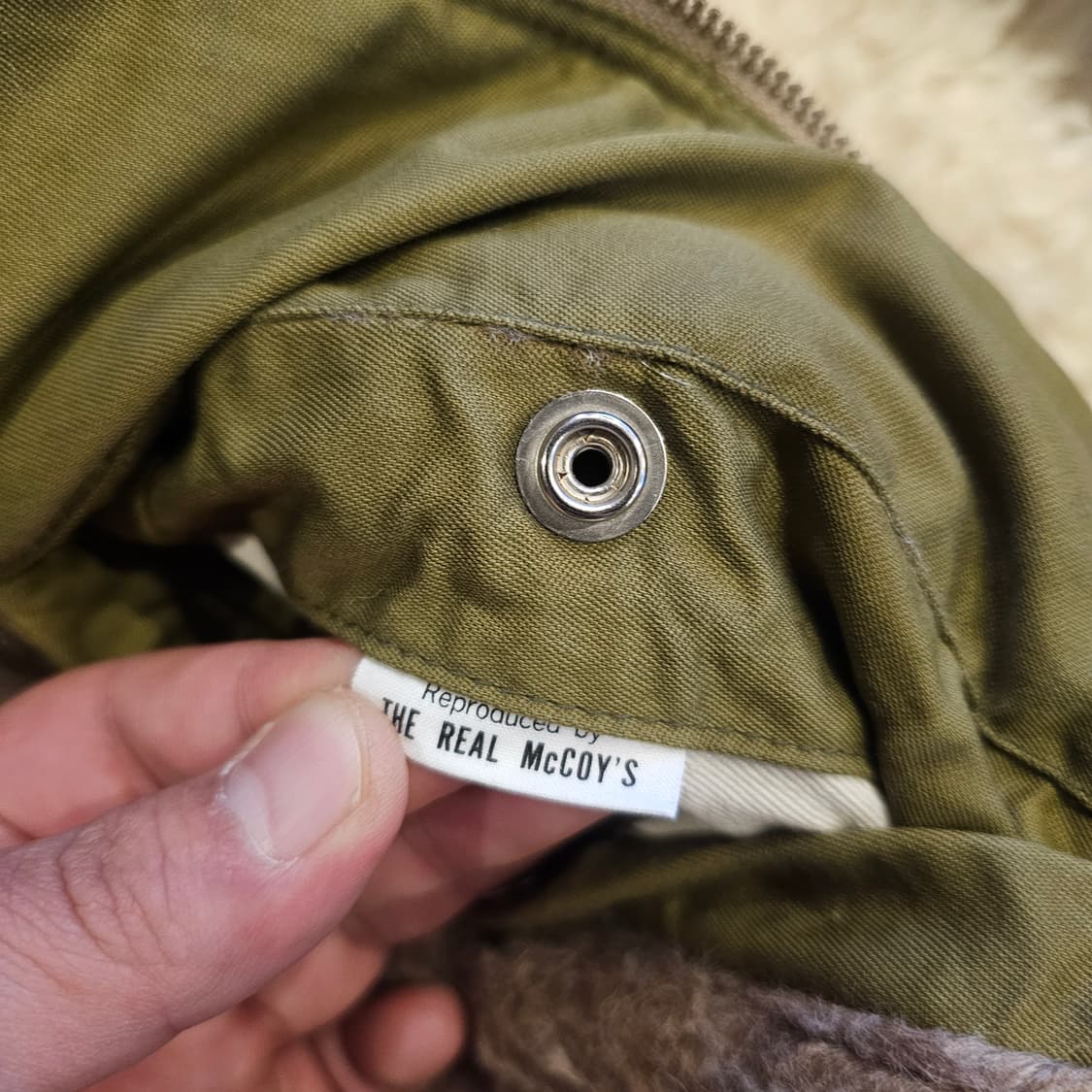 리얼맥코이 b15a 플라이트 자켓 상품이미지7