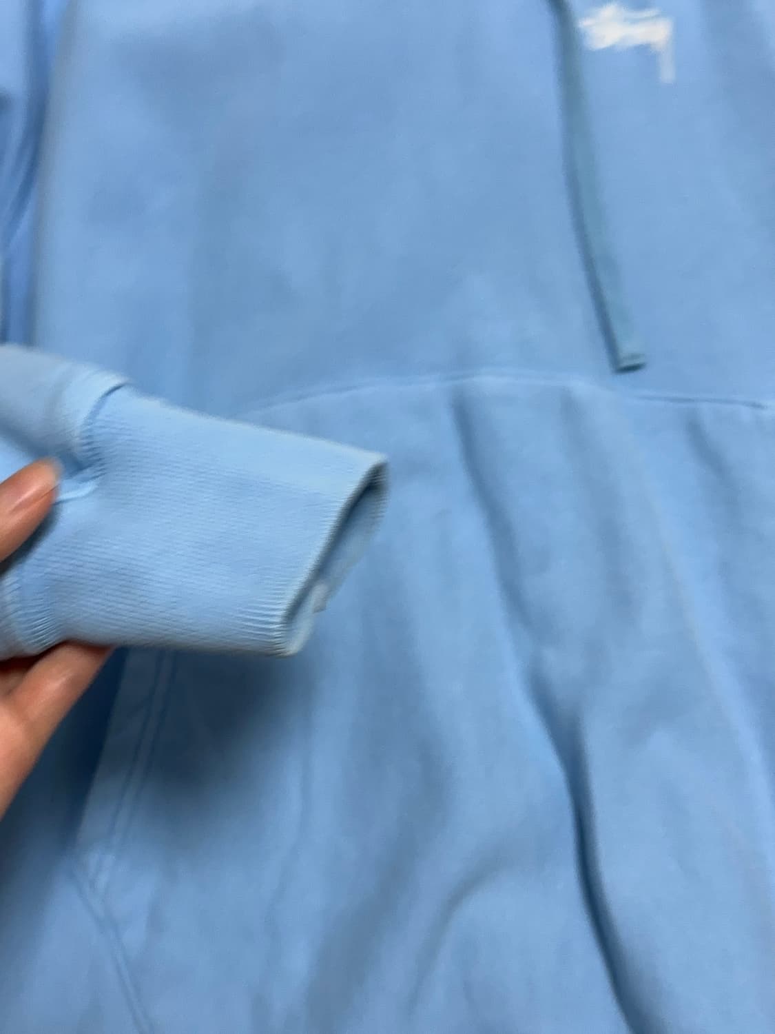 빈티지 하늘색 스투시 s 상품이미지3