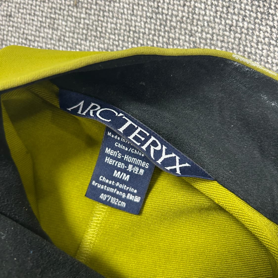 아크테릭스 감마MX 라임 자켓(M) 상품이미지9