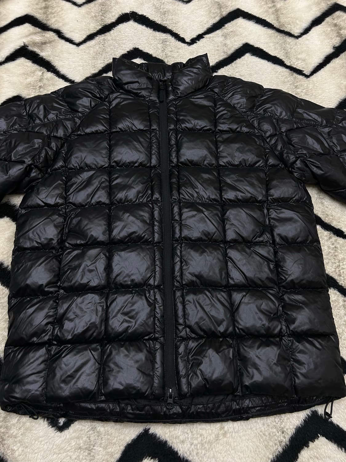 [S]무신사스탠다드 탱커 스텐넥 경량 자켓/블랙 상품이미지4