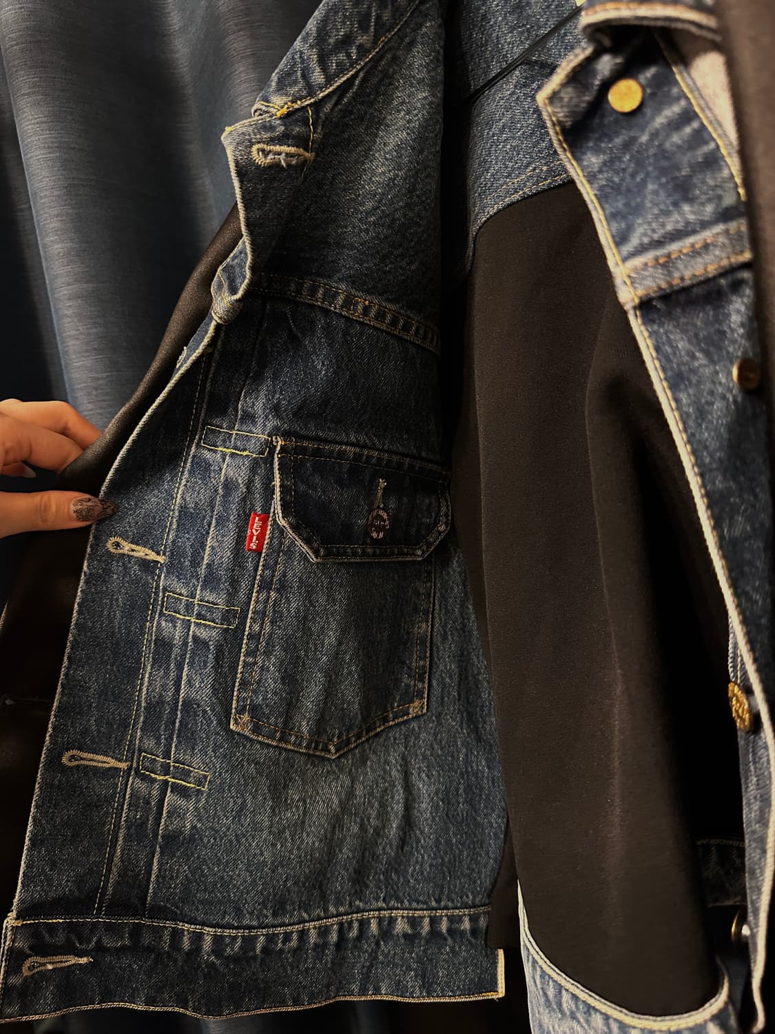 sacai × Levi’s 사카이 리바이스 콜라보 자켓 S 새상품 상품이미지6