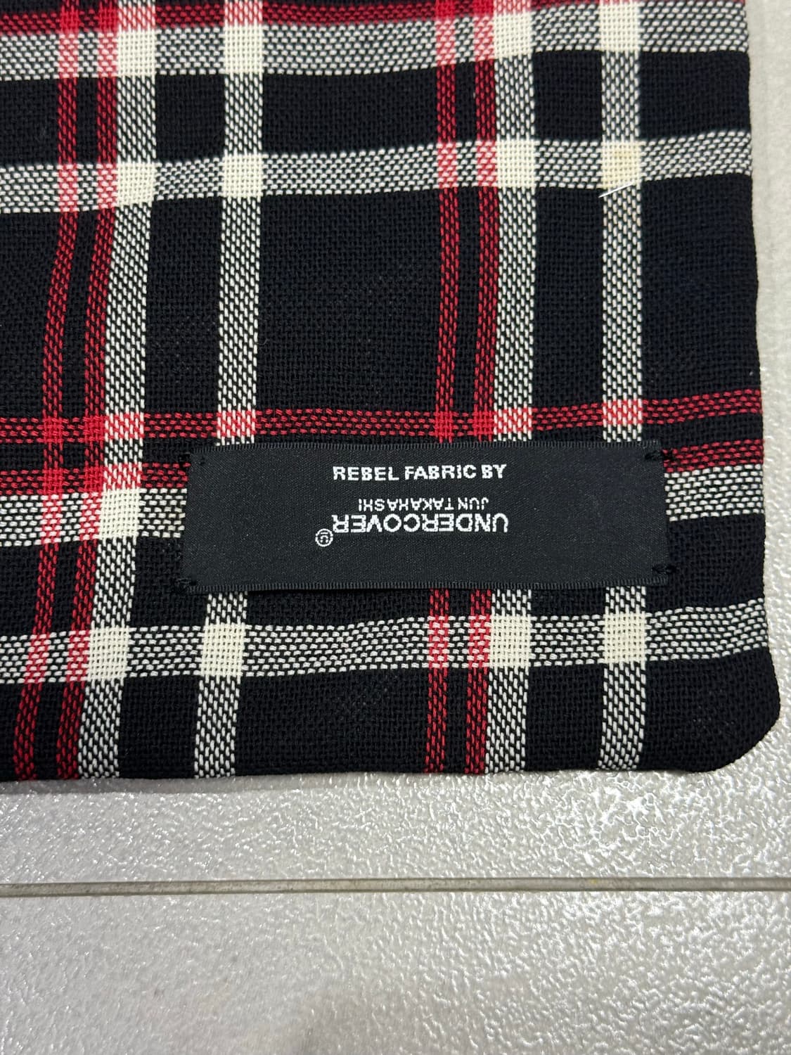 2019 언더커버x엔 할리우드 협업 체크 패턴 사코슈 숄더백 가방 상품이미지3