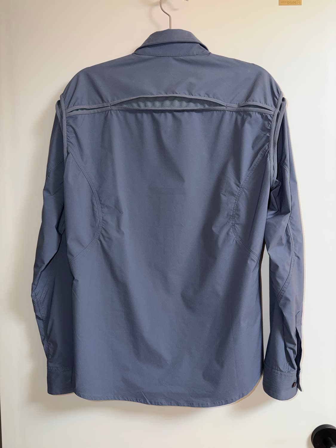 산산기어 23ss TRI-MESH SHIRTS [SPRUCE BLUE] 상품이미지2