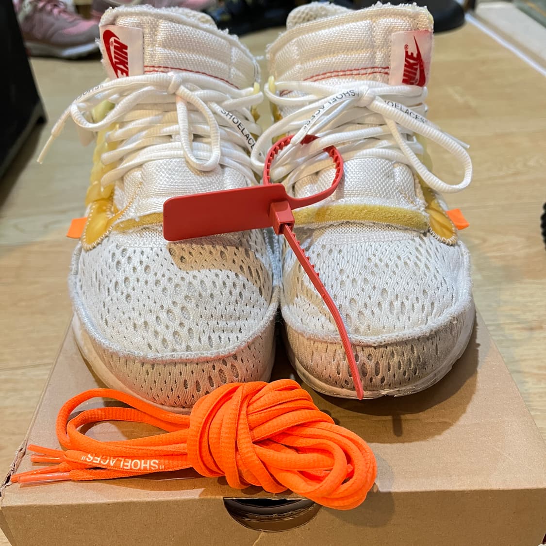 (280mm) 더텐 나이키 X 오프화이트 프레스토 화이트 상품이미지2