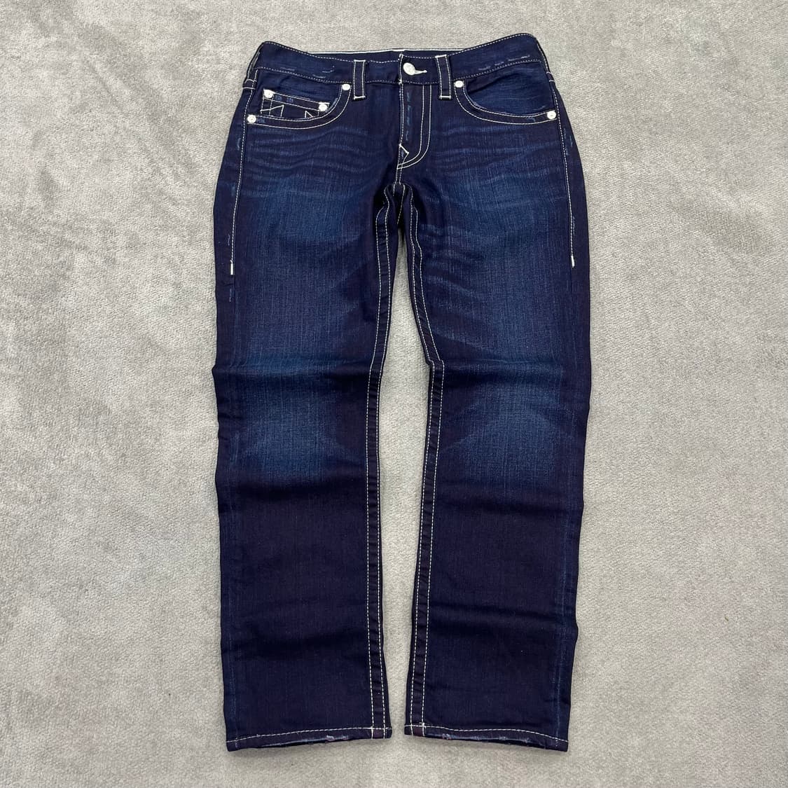 31 트루릴리전 스키니 워싱 데님 상품이미지2