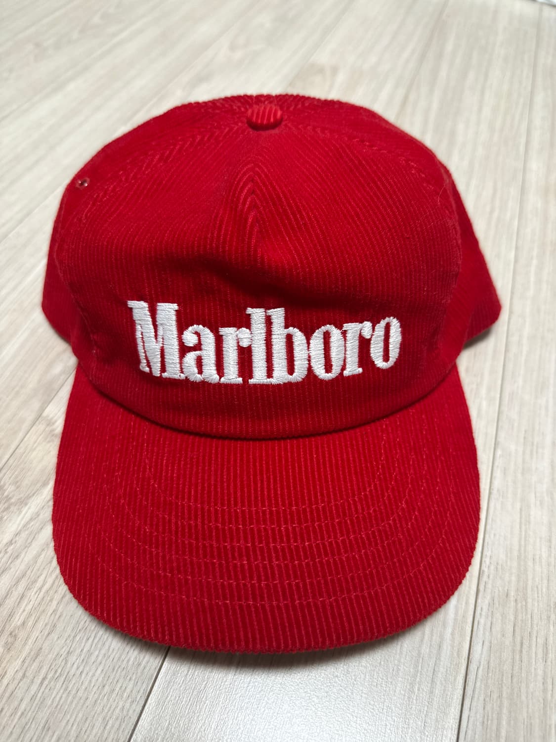 80s 빈티지 말보로 코듀로이 모자 Vintage Marlboro Cap 상품이미지2