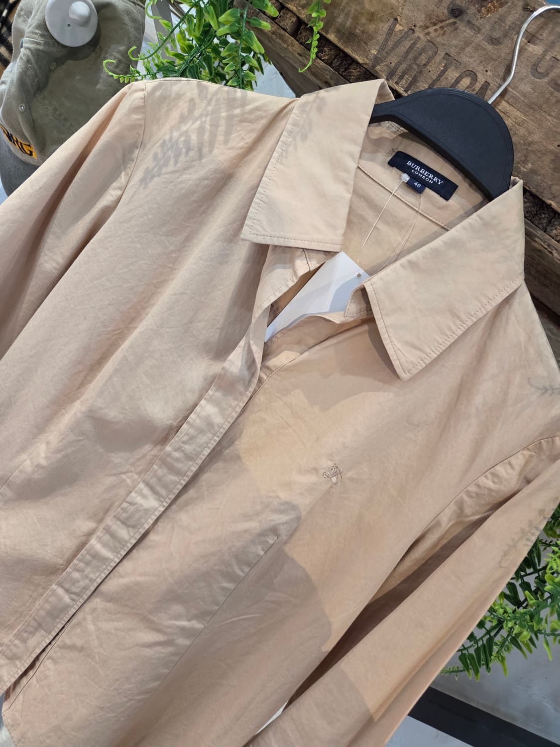 BURBERRY 버버리 베이지셔츠 상품이미지4