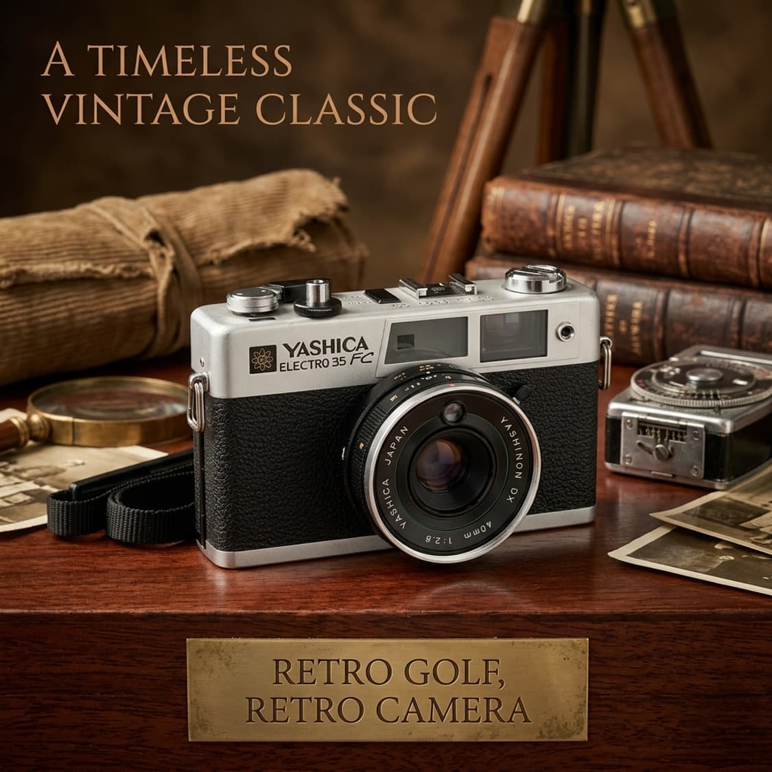야시카 일렉트로 35 FC RF 필름카메라 필카 올드 앤틱 소장용 희귀 상품이미지1