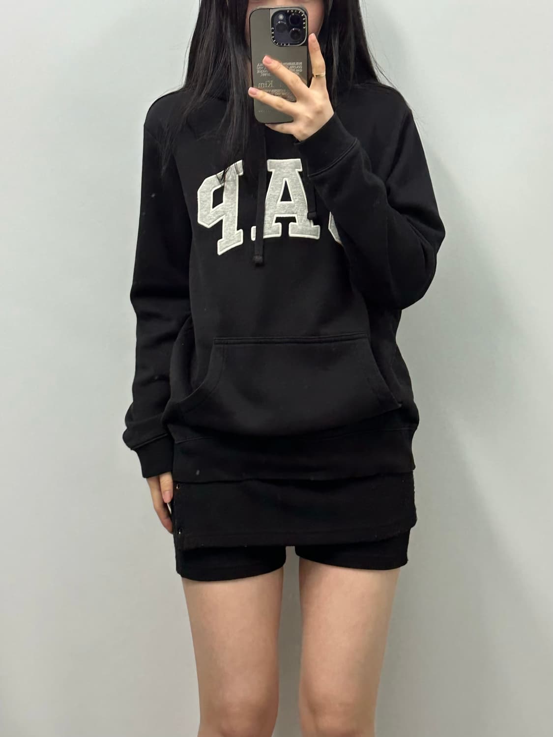 Gap 갭 블랙 후드티 상품이미지1